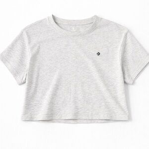 Converse Gray Crop Top